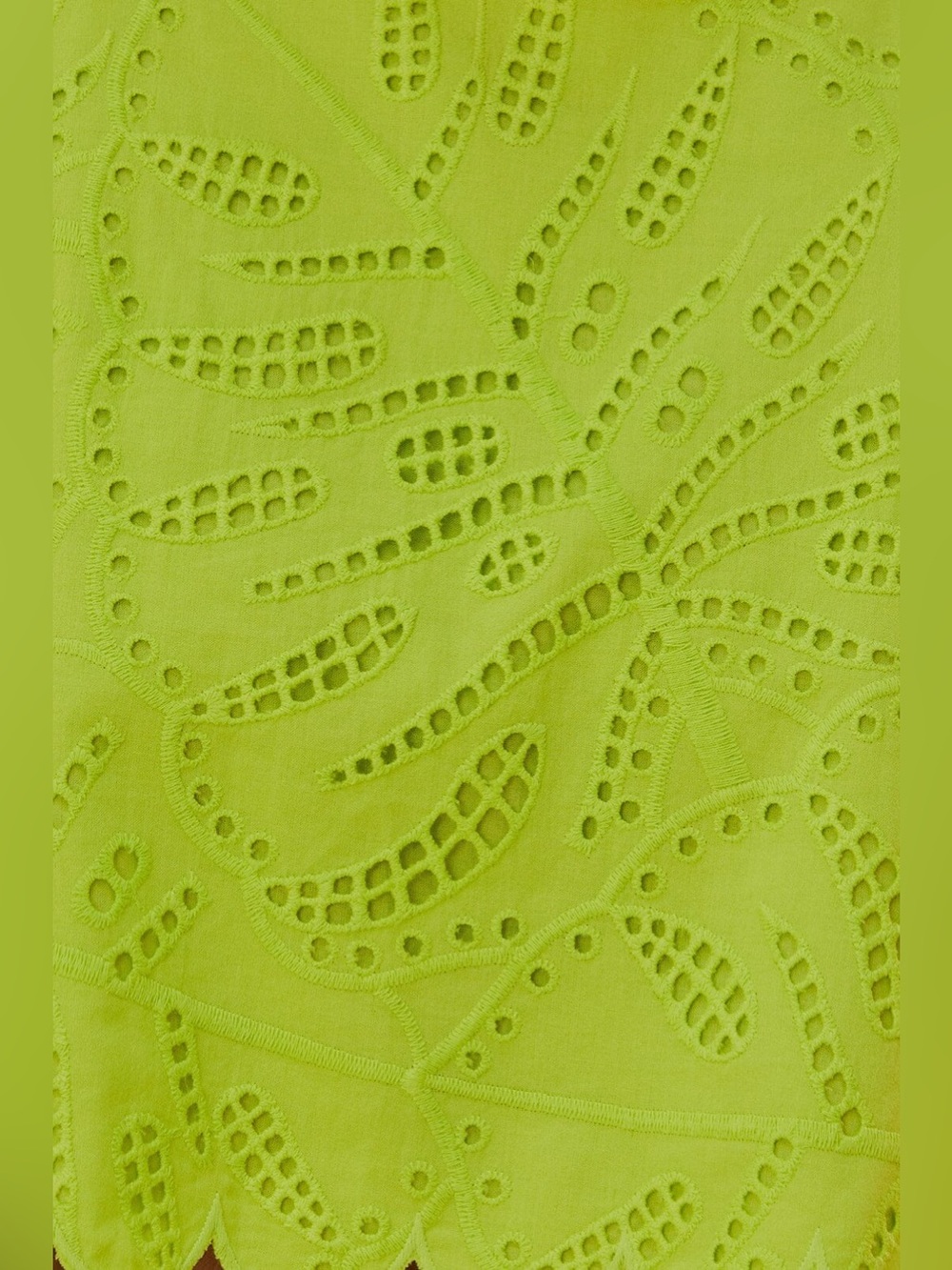 Farm Rio Green Monstera Eyelet Set - Picture 7 of 14
